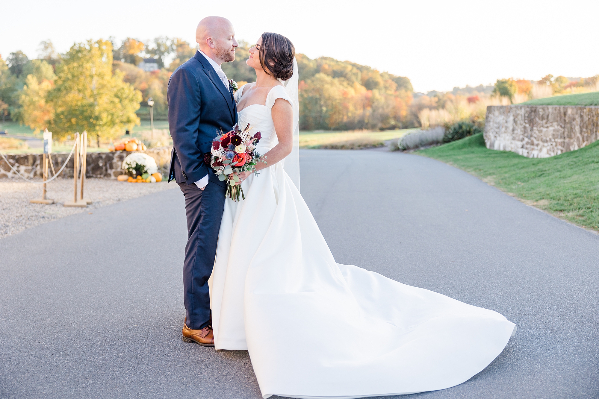 PA wedding photographer captures wedding portraits at French Creek