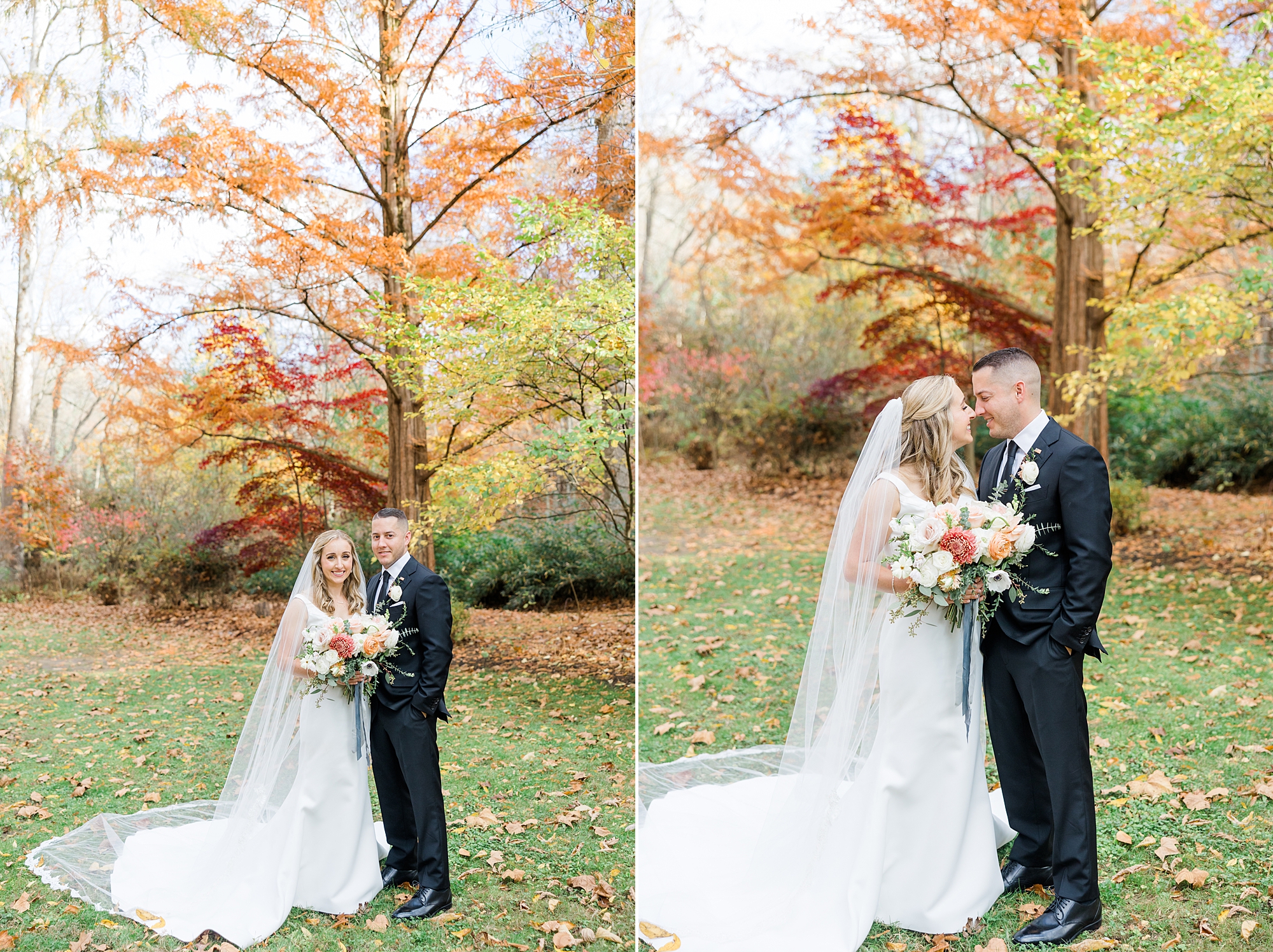 fall wedding portraits in PA