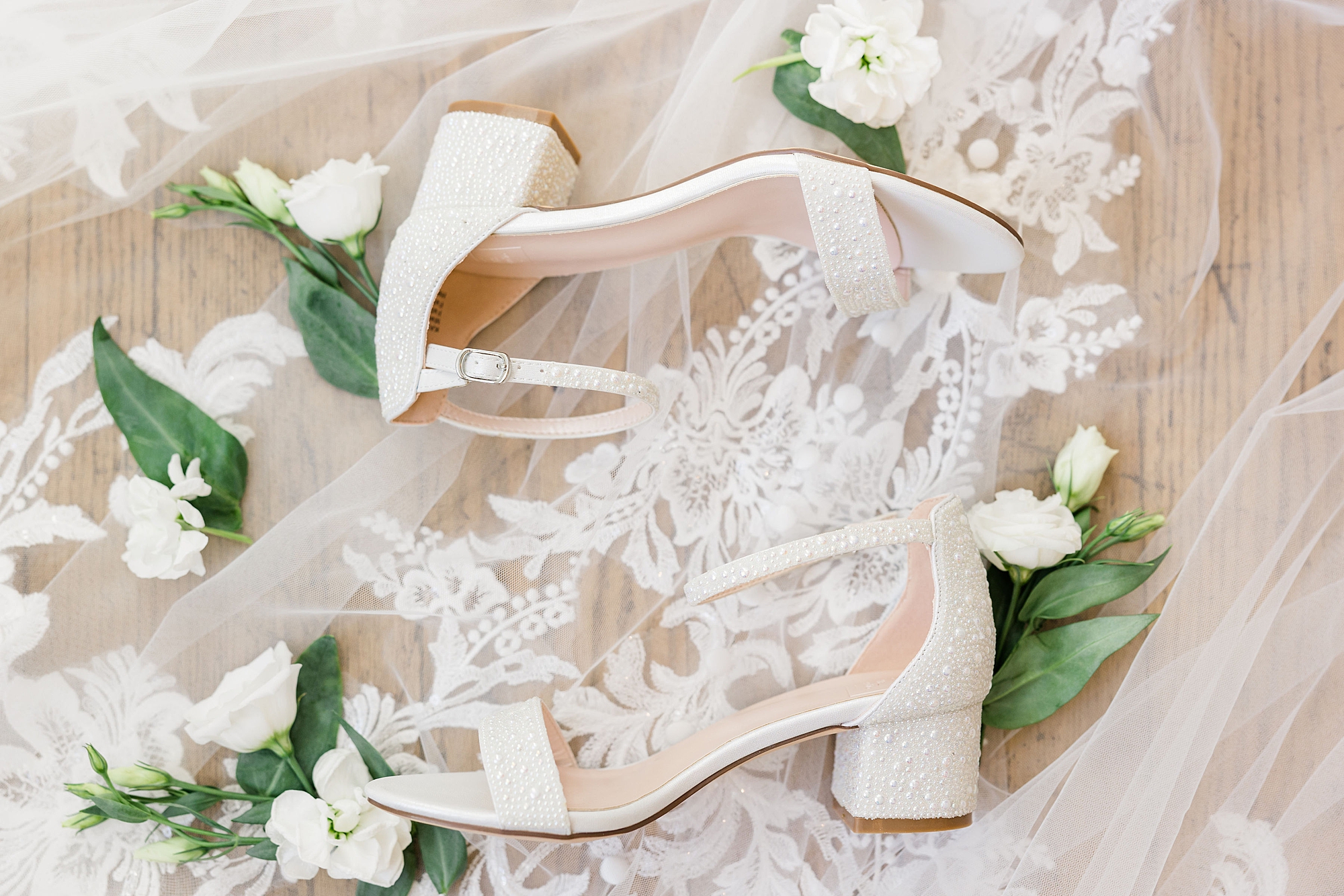 wedding shoes from Elegant French Creek Wedding in Chester County, Pennsylvania