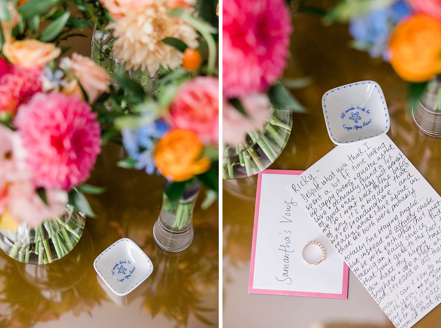 Intimate Cape May Wedding Details