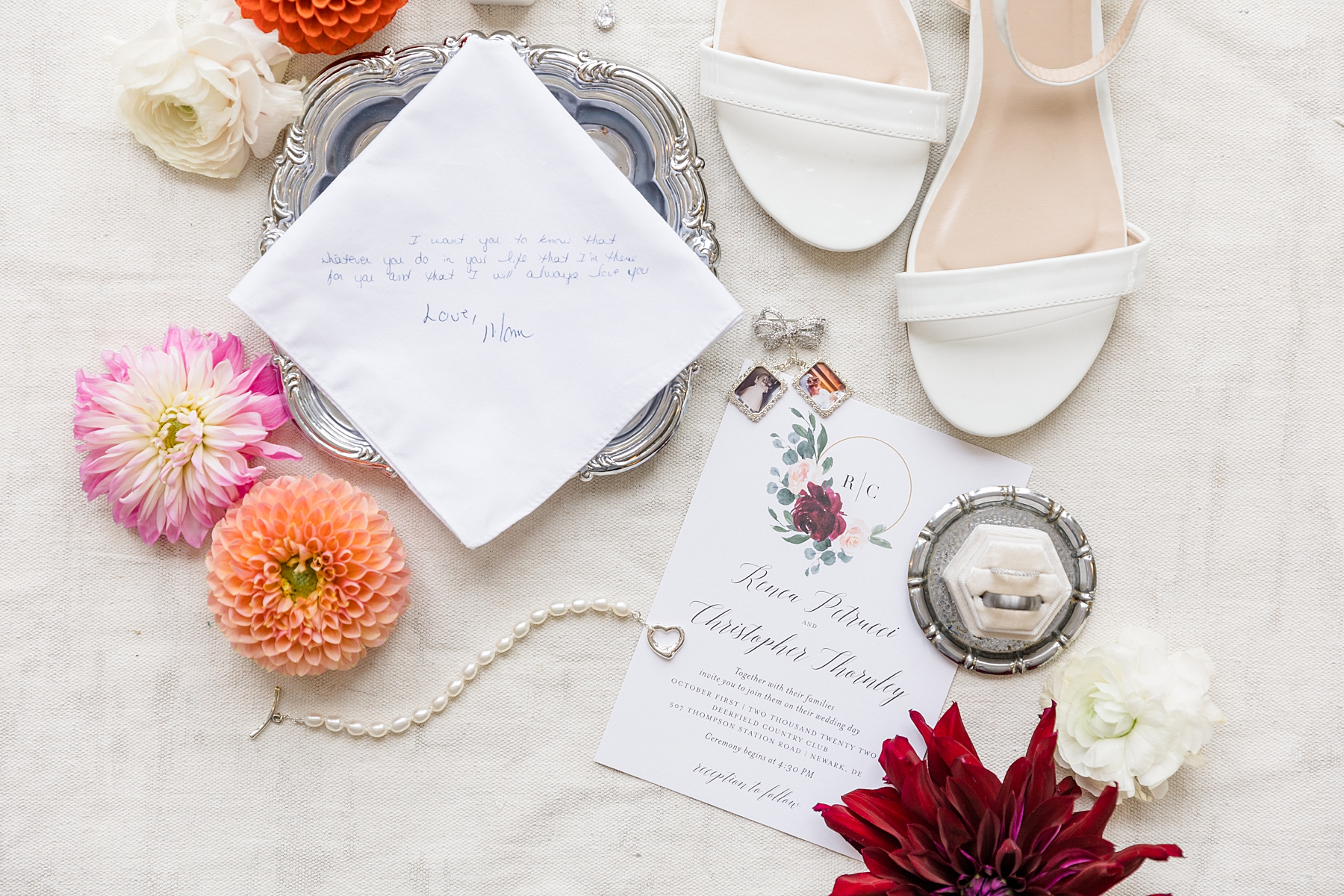 bridal wedding details 
